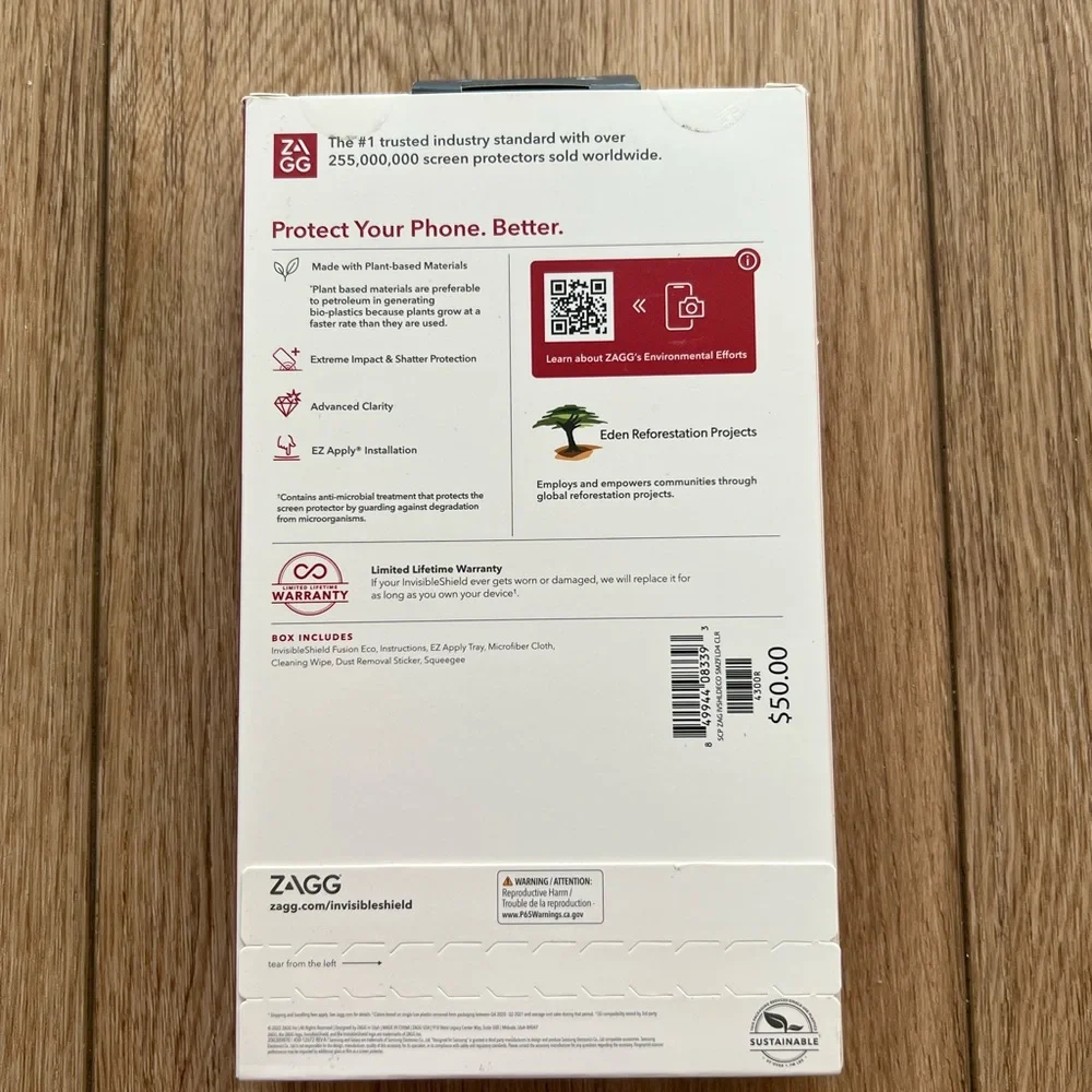 ZAGG Fusion Eco Screen Protector- Samsung Galaxy Z Fold4